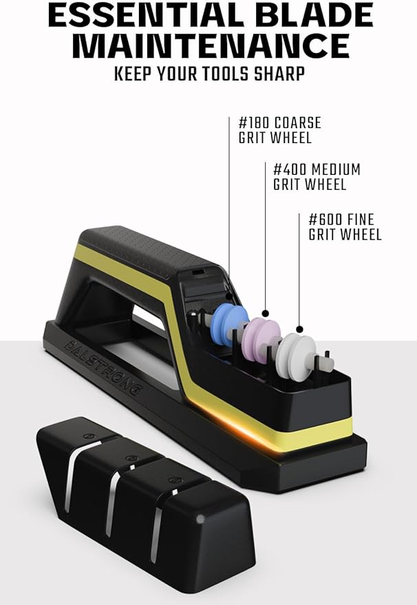 Dalstrong Hornet Kitchen Knife Sharpener-All Purpose Sharpener w/Refillable Water Reservoir-Aluminum Alloy & Premium ABS-#180 Coarse, #400 Medium, #600 Fine Ceramic Wheels
